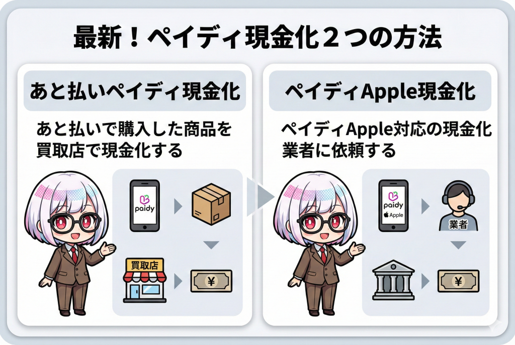 最新ペイディ現金化の方法