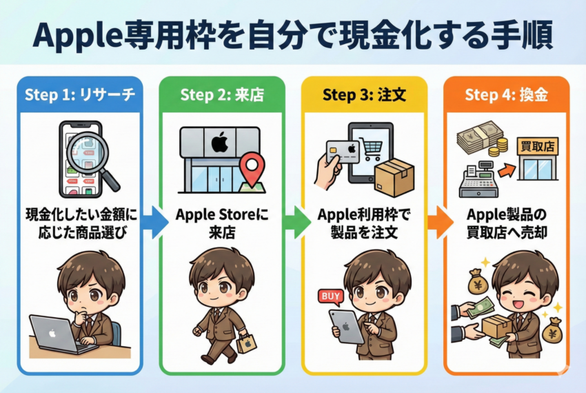 自分でペイディApple現金化