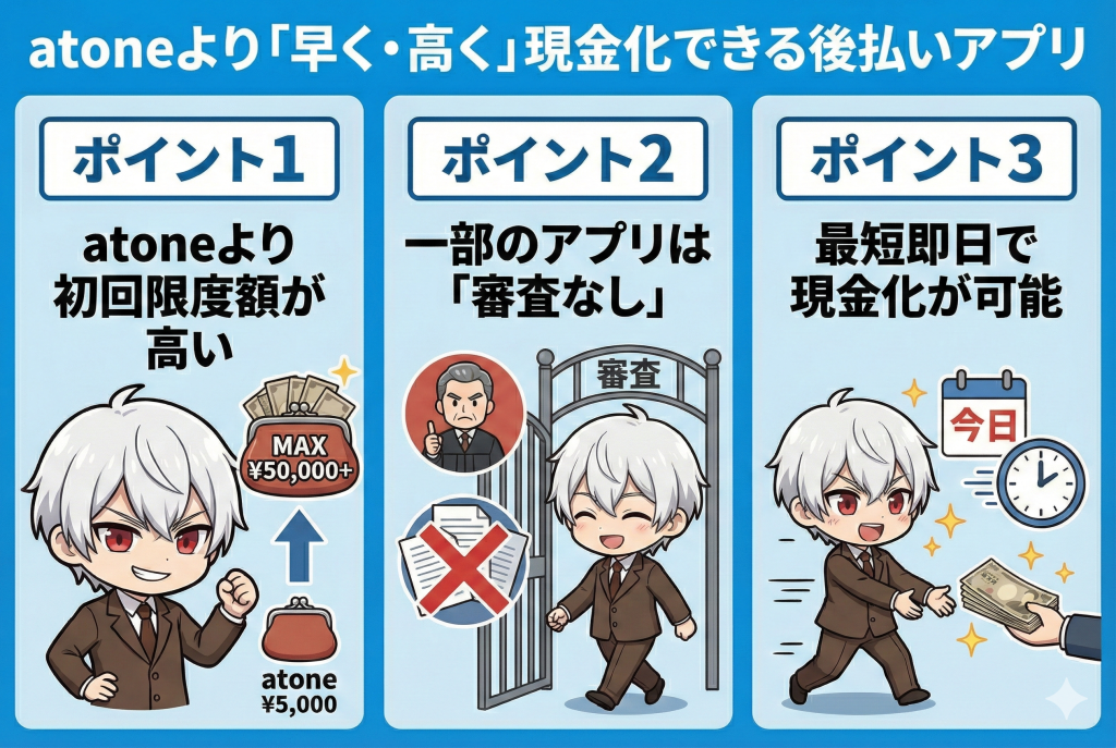 GG_atoneより現金化向きのアプリ