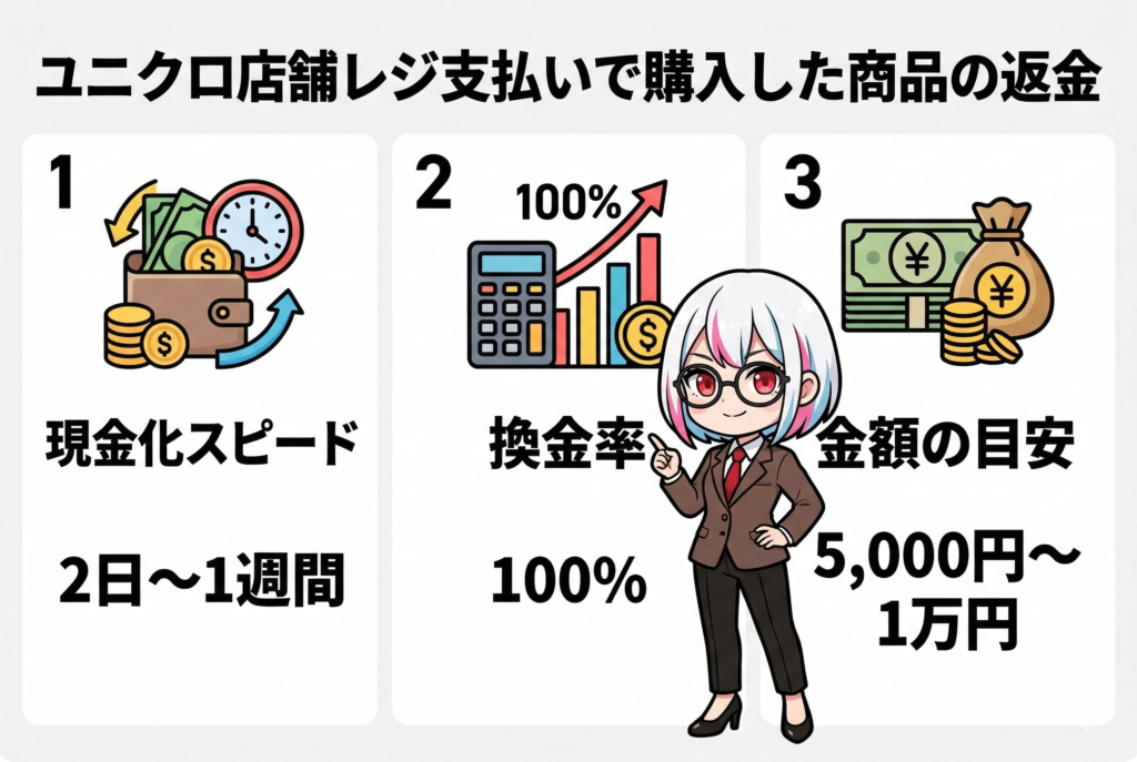 GG_裏ワザ_ユニクロ店舗支払い返金