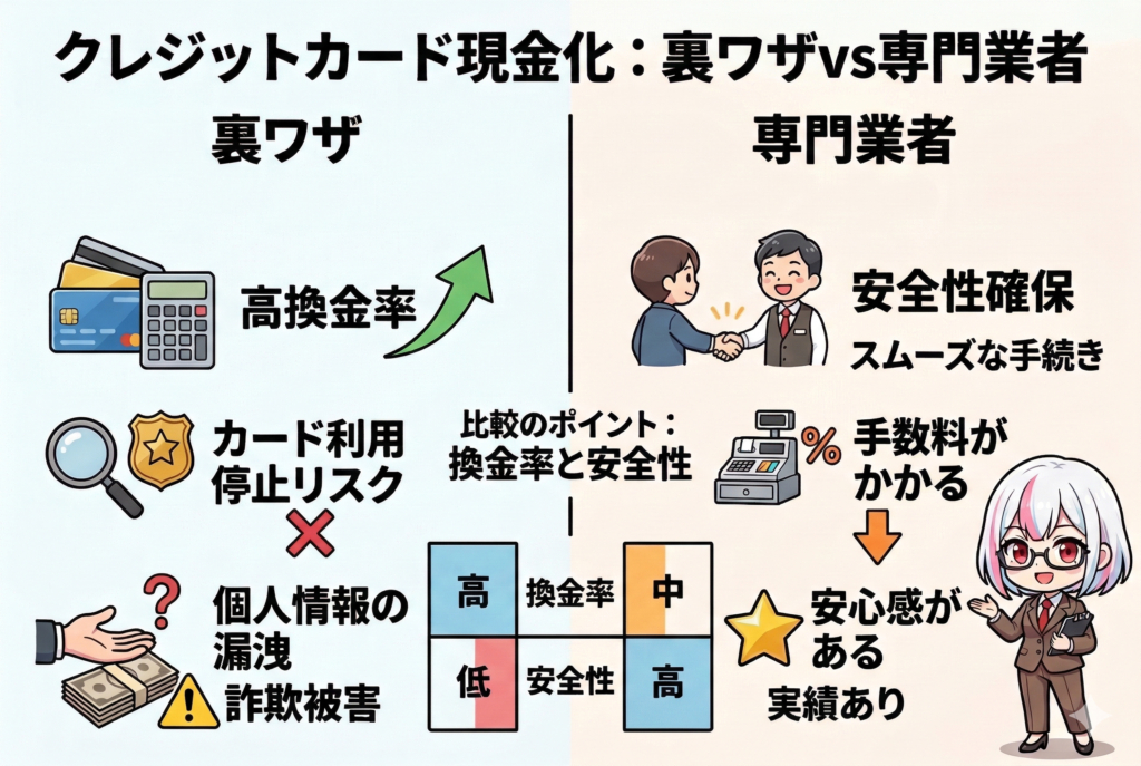 GG_現金化裏ワザと専門業者の比較