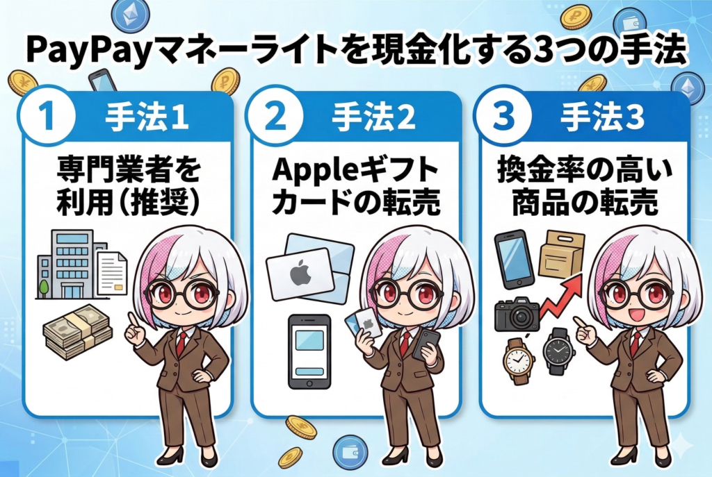 GG_PayPay残高カード現金化の手法