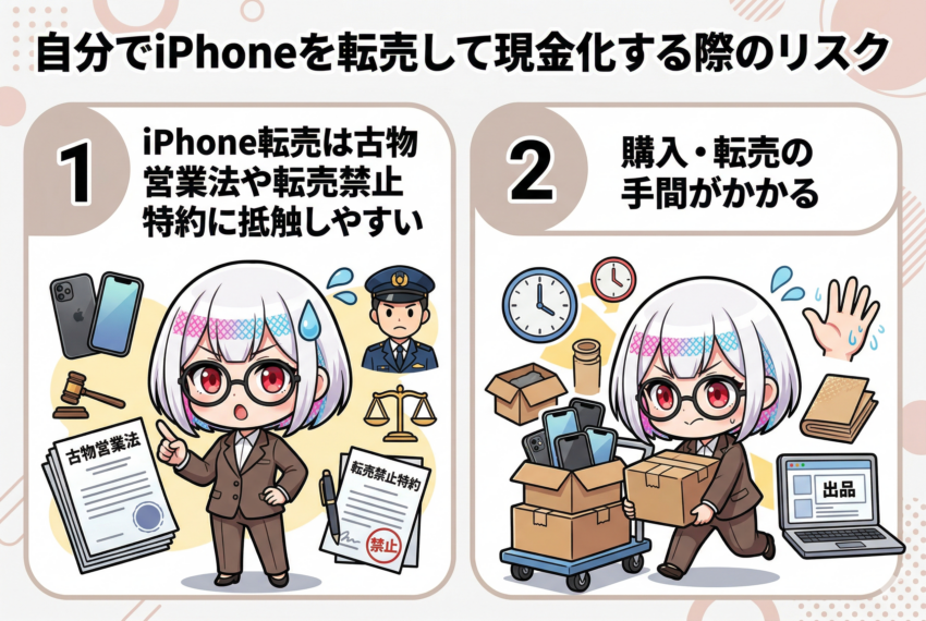 Appleギフトカードの現金化 リスク