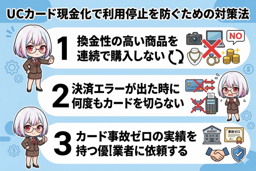 GG_UCカード現金化 対策法