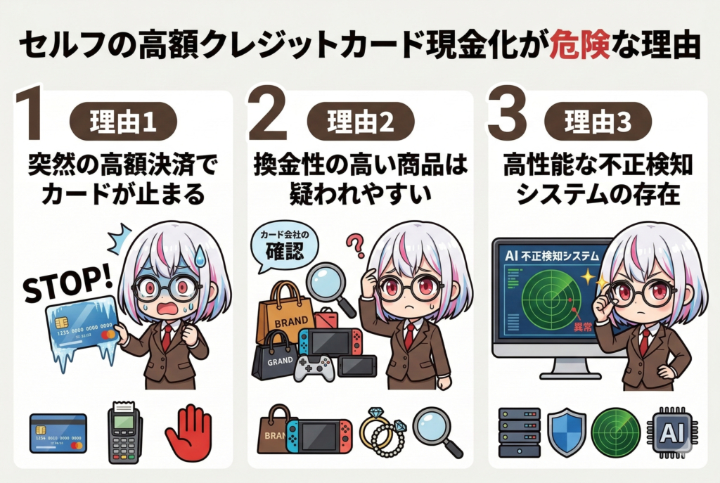 GG_自分でする高額クレジットカード現金化は危険