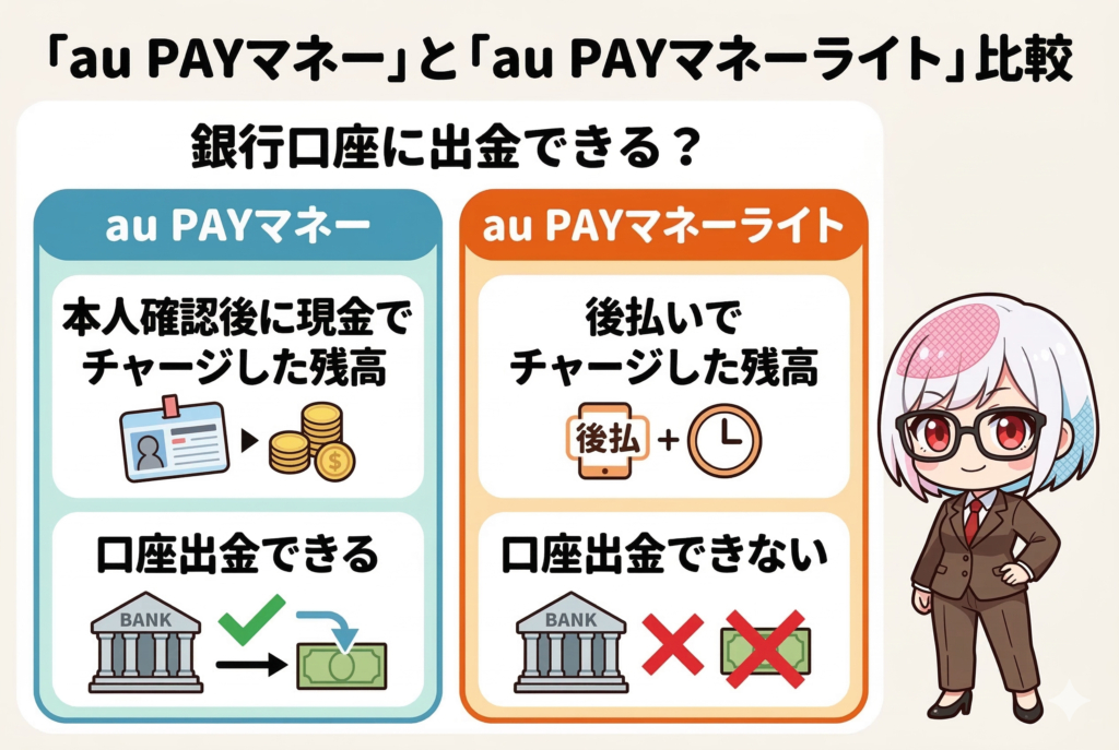 GG_au PAYの残高の比較