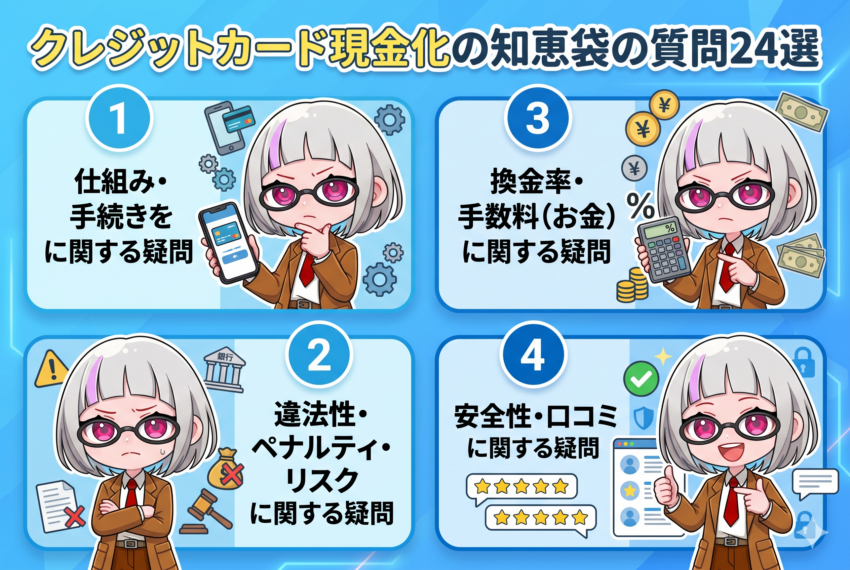 クレジットカード現金化 知恵袋の質問一覧