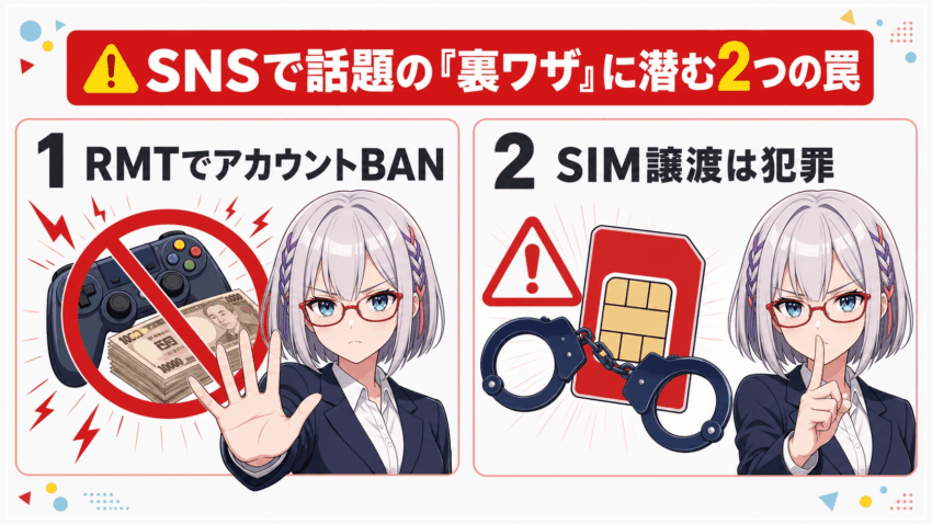SNSで見かける楽天モバイルの「裏ワザ」に潜む罠